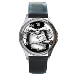 Png Huod Round Metal Watch by saad11