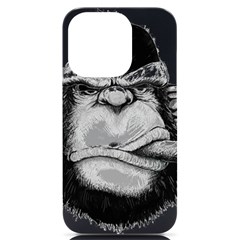 Png Huod Iphone 14 Pro Black Uv Print Case by saad11