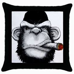 Png Houed Throw Pillow Case (black) by saad11