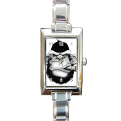 Png Houed Rectangle Italian Charm Watch by saad11