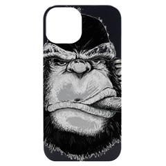 Png Houed Iphone 14 Black Uv Print Case by saad11