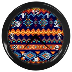 L5k62knmb81t3p2hgkotae5os5 Wall Clock (black) by saad11