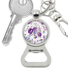 Flower-floral-design-paper-pattern-purple-watercolor-flowers-vector-material-90d2d381fc90ea7e9bf8355 Bottle Opener Key Chain by saad11