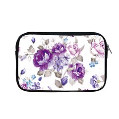 Flower-floral-design-paper-pattern-purple-watercolor-flowers-vector-material-90d2d381fc90ea7e9bf8355 Apple Macbook Pro 13  Zipper Case by saad11