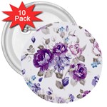 Flower-floral-design-paper-pattern-purple-watercolor-flowers-vector-material-90d2d381fc90ea7e9bf8355 3  Buttons (10 pack)  Front