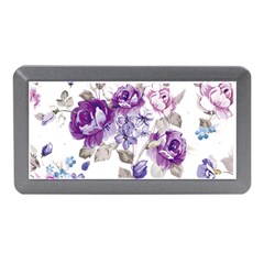 Flower-floral-design-paper-pattern-purple-watercolor-flowers-vector-material-90d2d381fc90ea7e9bf8355 Memory Card Reader (mini) by saad11