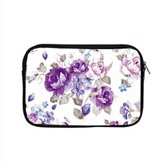 Flower-floral-design-paper-pattern-purple-watercolor-flowers-vector-material-90d2d381fc90ea7e9bf8355 Apple Macbook Pro 15  Zipper Case by saad11