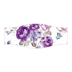 Flower-floral-design-paper-pattern-purple-watercolor-flowers-vector-material-90d2d381fc90ea7e9bf8355 Stretchable Headband by saad11