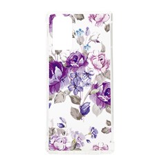 Flower-floral-design-paper-pattern-purple-watercolor-flowers-vector-material-90d2d381fc90ea7e9bf8355 Samsung Galaxy Note 20 Tpu Uv Case by saad11