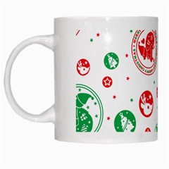 Christmas-texture-mapping-pattern-christmas-pattern-1bb24435f024a2a0b338c323e4cb4c29 White Mug by saad11