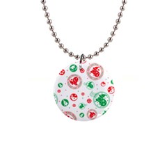 Christmas-texture-mapping-pattern-christmas-pattern-1bb24435f024a2a0b338c323e4cb4c29 1  Button Necklace by saad11