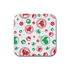 Christmas-texture-mapping-pattern-christmas-pattern-1bb24435f024a2a0b338c323e4cb4c29 Rubber Coaster (square) by saad11