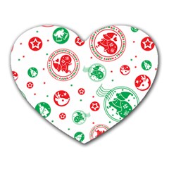 Christmas-texture-mapping-pattern-christmas-pattern-1bb24435f024a2a0b338c323e4cb4c29 Heart Mousepad by saad11