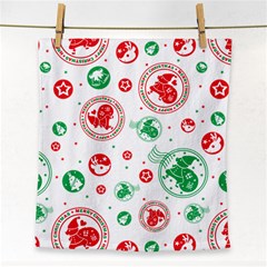 Christmas-texture-mapping-pattern-christmas-pattern-1bb24435f024a2a0b338c323e4cb4c29 Face Towel by saad11