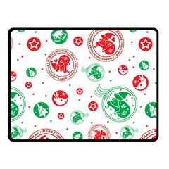 Christmas-texture-mapping-pattern-christmas-pattern-1bb24435f024a2a0b338c323e4cb4c29 Two Sides Fleece Blanket (small) by saad11