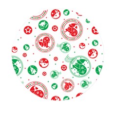 Christmas-texture-mapping-pattern-christmas-pattern-1bb24435f024a2a0b338c323e4cb4c29 Mini Round Pill Box by saad11