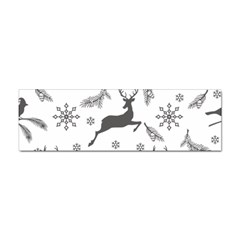 Gray-christmas-element-background-f4f0c9d44b5bbf0cb59e1f7f8d159344 Sticker Bumper (10 pack)