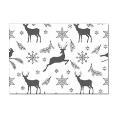 Gray-christmas-element-background-f4f0c9d44b5bbf0cb59e1f7f8d159344 Sticker A4 (100 pack)