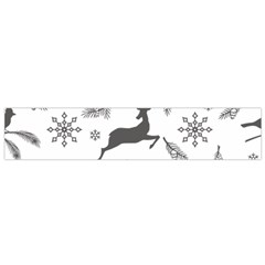 Gray-christmas-element-background-f4f0c9d44b5bbf0cb59e1f7f8d159344 Small Premium Plush Fleece Scarf by saad11