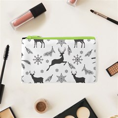 Gray-christmas-element-background-f4f0c9d44b5bbf0cb59e1f7f8d159344 Cosmetic Bag (XS)