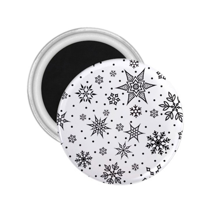 Snowflake-icon-vector-christmas-seamless-background-531ed32d02319f9f1bce1dc6587194eb 2.25  Magnets