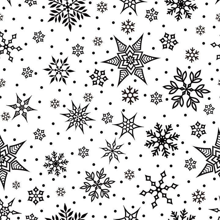 Snowflake-icon-vector-christmas-seamless-background-531ed32d02319f9f1bce1dc6587194eb Play Mat (Square)