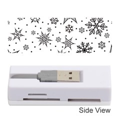 Snowflake-icon-vector-christmas-seamless-background-531ed32d02319f9f1bce1dc6587194eb Memory Card Reader (stick) by saad11