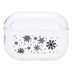 Snowflake-icon-vector-christmas-seamless-background-531ed32d02319f9f1bce1dc6587194eb Hard Pc Airpods Pro Case by saad11