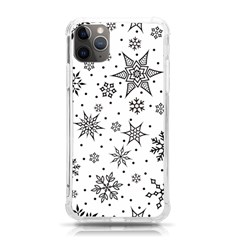 Snowflake-icon-vector-christmas-seamless-background-531ed32d02319f9f1bce1dc6587194eb Iphone 11 Pro Max 6 5 Inch Tpu Uv Print Case by saad11