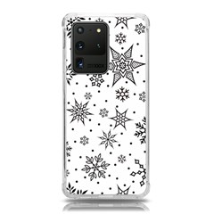 Snowflake-icon-vector-christmas-seamless-background-531ed32d02319f9f1bce1dc6587194eb Samsung Galaxy S20 Ultra 6 9 Inch Tpu Uv Case by saad11