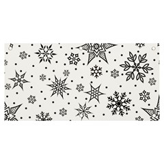 Snowflake-icon-vector-christmas-seamless-background-531ed32d02319f9f1bce1dc6587194eb Banner And Sign 6  X 3  by saad11