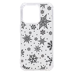 Snowflake-icon-vector-christmas-seamless-background-531ed32d02319f9f1bce1dc6587194eb Iphone 14 Pro Tpu Uv Print Case by saad11