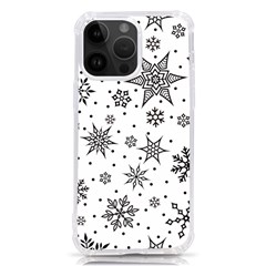 Snowflake-icon-vector-christmas-seamless-background-531ed32d02319f9f1bce1dc6587194eb Iphone 14 Pro Max Tpu Uv Print Case by saad11