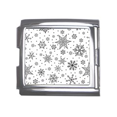 Snowflake-icon-vector-christmas-seamless-background-531ed32d02319f9f1bce1dc6587194eb Mega Link Italian Charm (18mm) by saad11