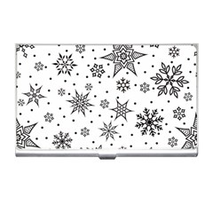 Snowflake-icon-vector-christmas-seamless-background-531ed32d02319f9f1bce1dc6587194eb Business Card Holder by saad11