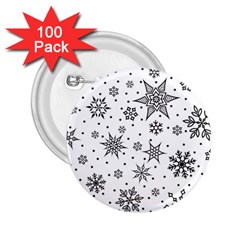 Snowflake-icon-vector-christmas-seamless-background-531ed32d02319f9f1bce1dc6587194eb 2 25  Buttons (100 Pack)  by saad11