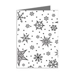 Snowflake-icon-vector-christmas-seamless-background-531ed32d02319f9f1bce1dc6587194eb Mini Greeting Cards (Pkg of 8) Right