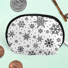 Snowflake-icon-vector-christmas-seamless-background-531ed32d02319f9f1bce1dc6587194eb Accessory Pouch (medium) by saad11