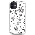 Snowflake-icon-vector-christmas-seamless-background-531ed32d02319f9f1bce1dc6587194eb iPhone 12/12 Pro TPU UV Print Case Front