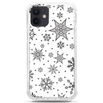 Snowflake-icon-vector-christmas-seamless-background-531ed32d02319f9f1bce1dc6587194eb iPhone 12 mini TPU UV Print Case	 Front