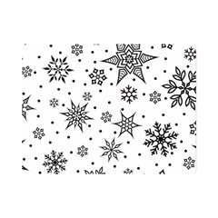 Snowflake-icon-vector-christmas-seamless-background-531ed32d02319f9f1bce1dc6587194eb Premium Plush Fleece Blanket (mini)