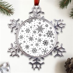 Snowflake-icon-vector-christmas-seamless-background-531ed32d02319f9f1bce1dc6587194eb Metal Large Snowflake Ornament