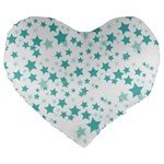 Cartoon-stars-pictures-basemap-ae0c014bb4b03de3e34b4954f53b07a1 Large 19  Premium Flano Heart Shape Cushions Front