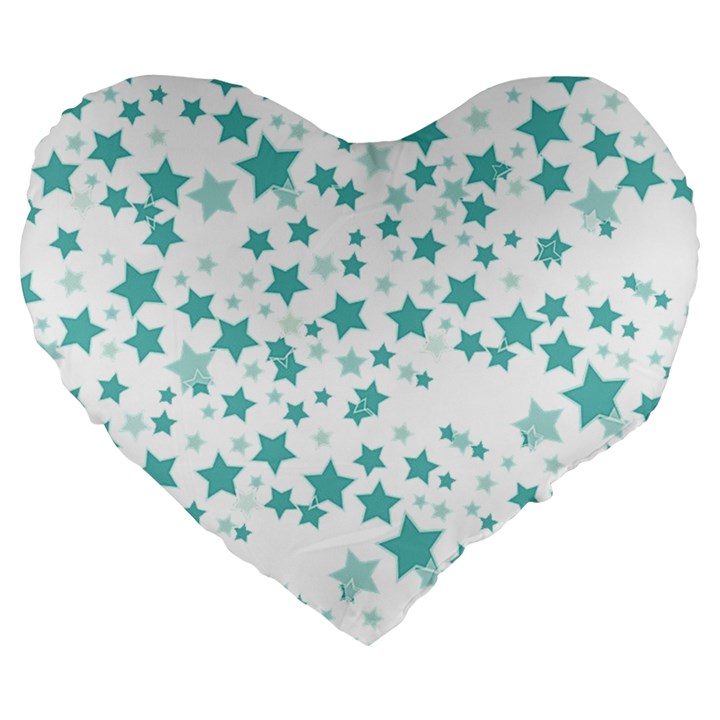 Cartoon-stars-pictures-basemap-ae0c014bb4b03de3e34b4954f53b07a1 Large 19  Premium Flano Heart Shape Cushions