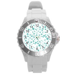 Cartoon-stars-pictures-basemap-ae0c014bb4b03de3e34b4954f53b07a1 Round Plastic Sport Watch (l) by saad11