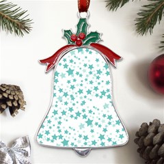 Cartoon-stars-pictures-basemap-ae0c014bb4b03de3e34b4954f53b07a1 Metal Holly Leaf Bell Ornament