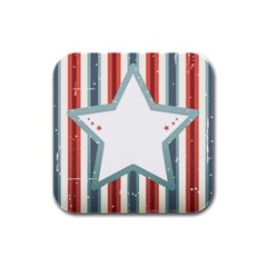 Star-decorative-embellishment-6aa070a89baeccaaaca156bbe13c325f Rubber Square Coaster (4 Pack) by saad11