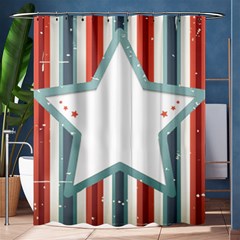 Star-decorative-embellishment-6aa070a89baeccaaaca156bbe13c325f Shower Curtain 60  X 72  (medium)  by saad11