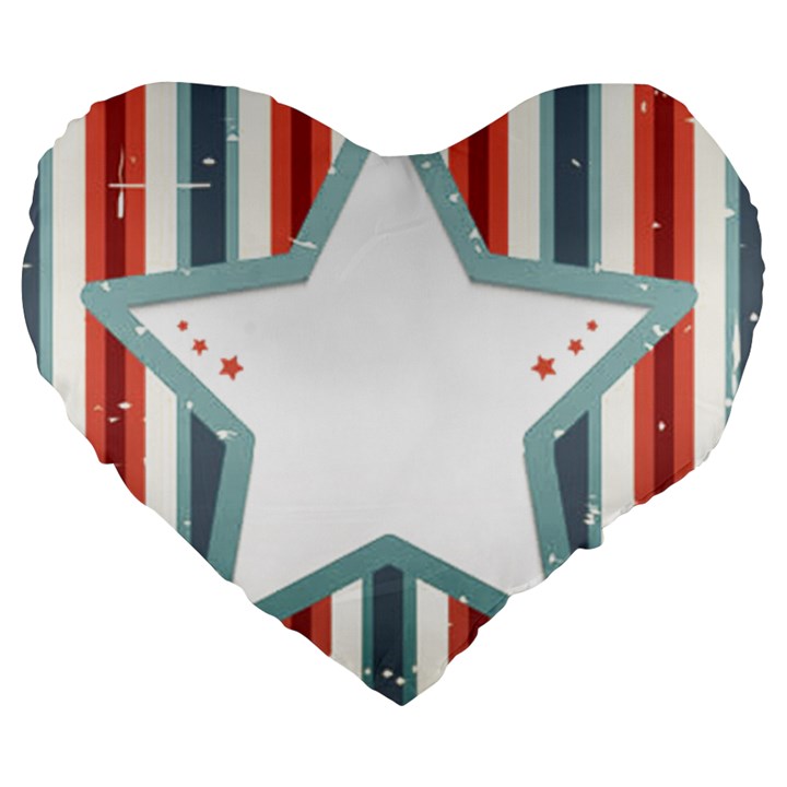 Star-decorative-embellishment-6aa070a89baeccaaaca156bbe13c325f Large 19  Premium Heart Shape Cushions