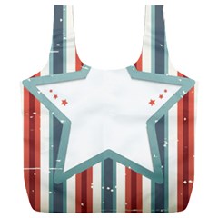 Star-decorative-embellishment-6aa070a89baeccaaaca156bbe13c325f Full Print Recycle Bag (xxl)